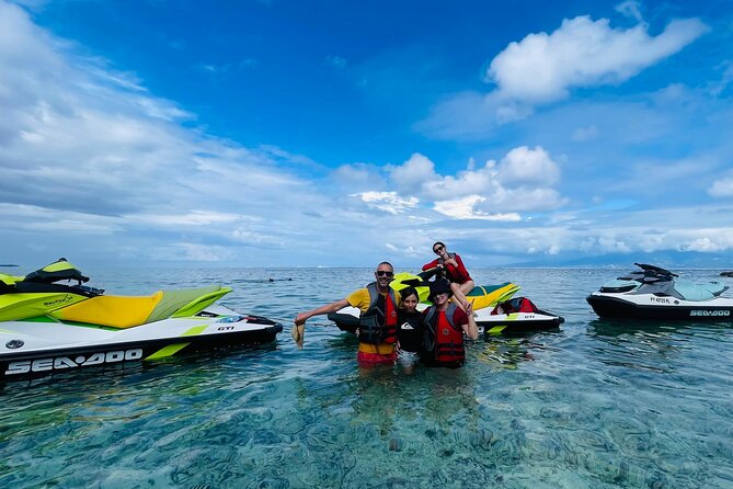 3H Jet Ski Tour to Discover Moorea - Motu Ahi Coral Garden Stop: Swimming, Walking, and Refreshments