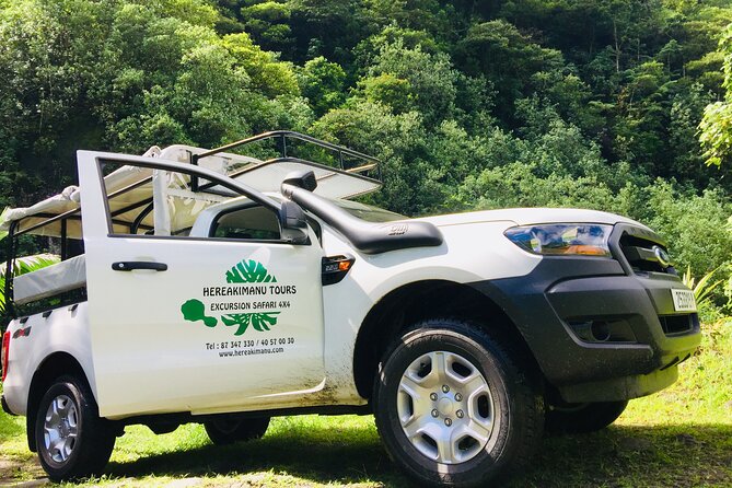 4x4 Safari HEREAKIMANU Tour in the Heart of Tahiti - The 8-hour rhythm: what the day feels like starting at 8:30 am