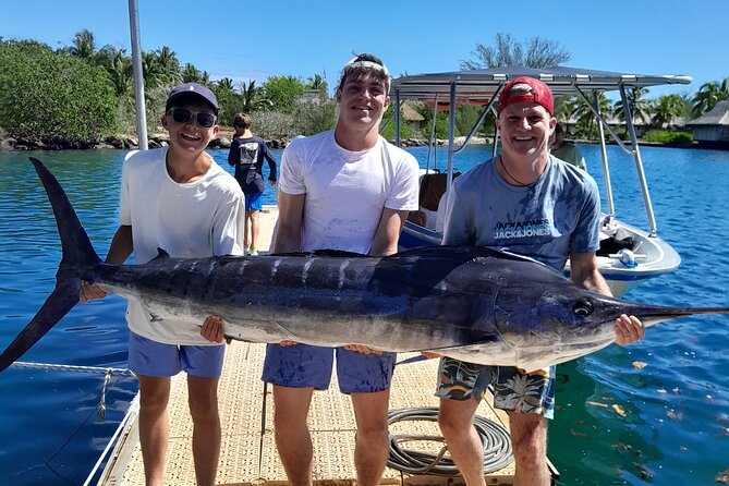 A Day of Big Game Fishing in a small group - Key points to know before you cast in Moorea
