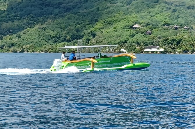 Activity/Excursion Lagoon Tour to Moorea by Canoe 6 hours - Food, snacks, and drinks: what is included and what you may want to add