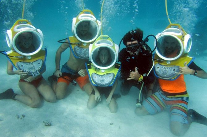 Aquablue Moorea - Moorea’s Undersea Walk, the Helmet-First Version of Snorkeling