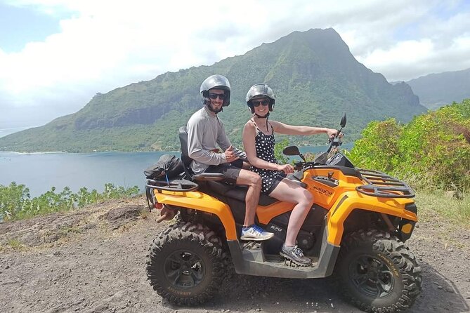 ATV Tour QUAD - Entering the Moorea ATV QUAD loop: what the tour is really about