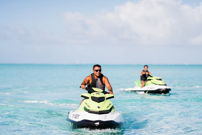 Bora Bora adventure Private Combo Jet Ski and Eco Sharks Snorkel - The Boat and the Pace: Small Group, Longer Attention