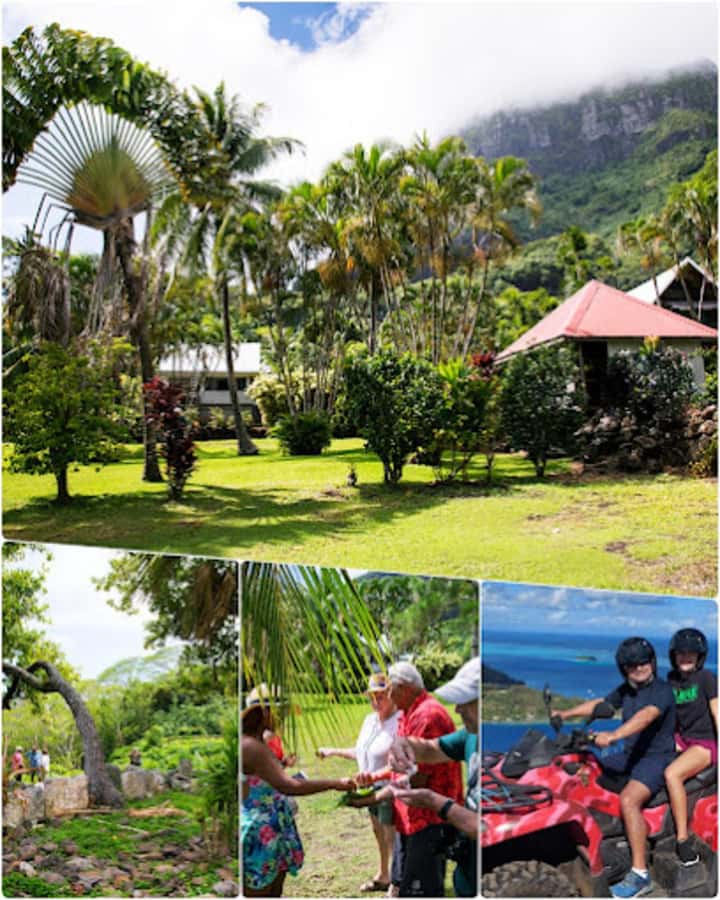 Bora Bora Adventures ATV / QUADS Tours - What you eat and drink, and why it is timed right