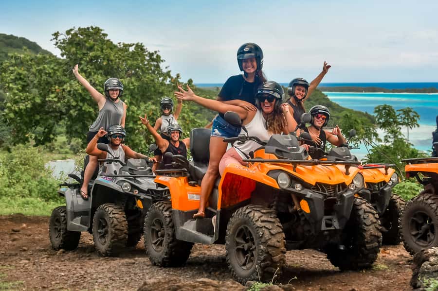 Bora Bora: Combo ATV & Jet Ski Day Trip with Polynesian BBQ - Lunch on a motu islet: Polynesian BBQ that feels like the point of the day