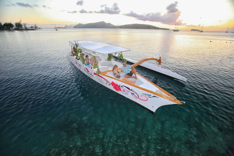 Bora Bora: Combo Sunset Cruise & Romantic Dinner at St James - Key things I’d bet on
