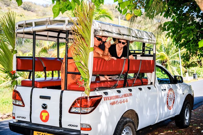 Bora Bora: Half Day Island 4WD Guided Tour - Amanahune Bay lookout: rock formations from Bora Bora’s volcanic caldera