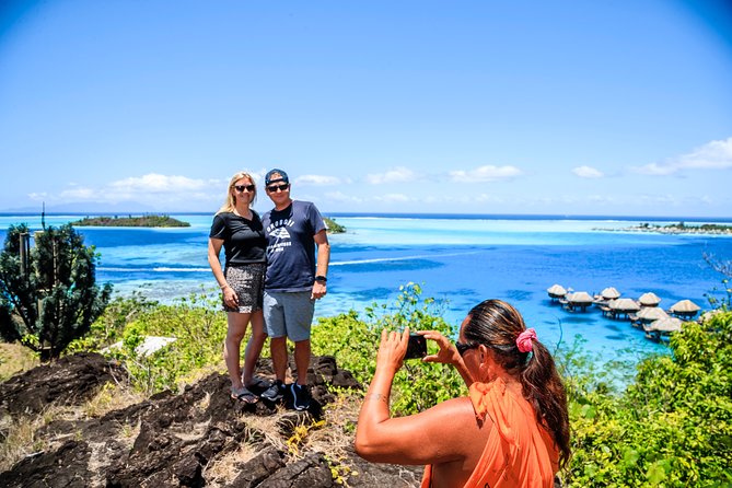 Bora Bora: Half Day Island 4WD Guided Tour - Guides and small-group comfort, with real examples like Alex, Moana, Mana, and Iaorana