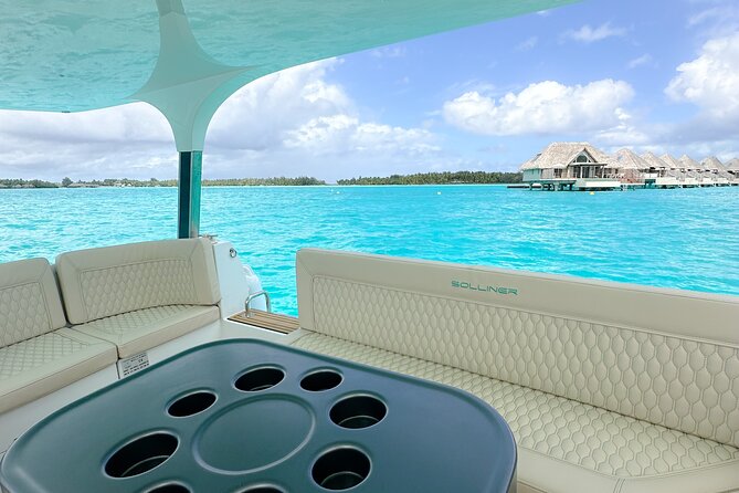 Bora Bora Private Solar Boat Experience - Private solar catamaran comforts that make a difference