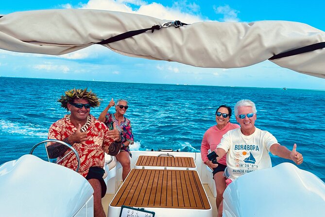 Crazy sea horse Bora Bora Comfortable boat, snorkeling and lunch - A 5 hour Bora Bora lagoon day that stays simple