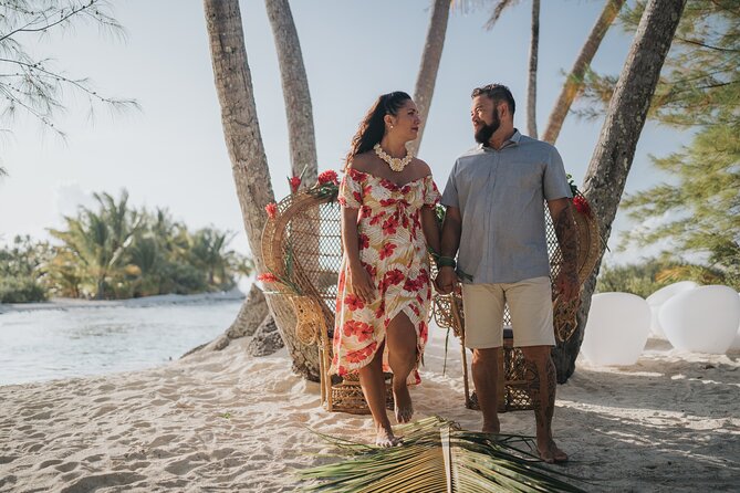 Day on a private island in Bora Bora - alone in the world - Optional photo shoots and a Polynesian wedding add-on