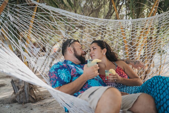 Day on a private island in Bora Bora - alone in the world - The Coco Show, Pareo Show, and coconut-leaf hat making
