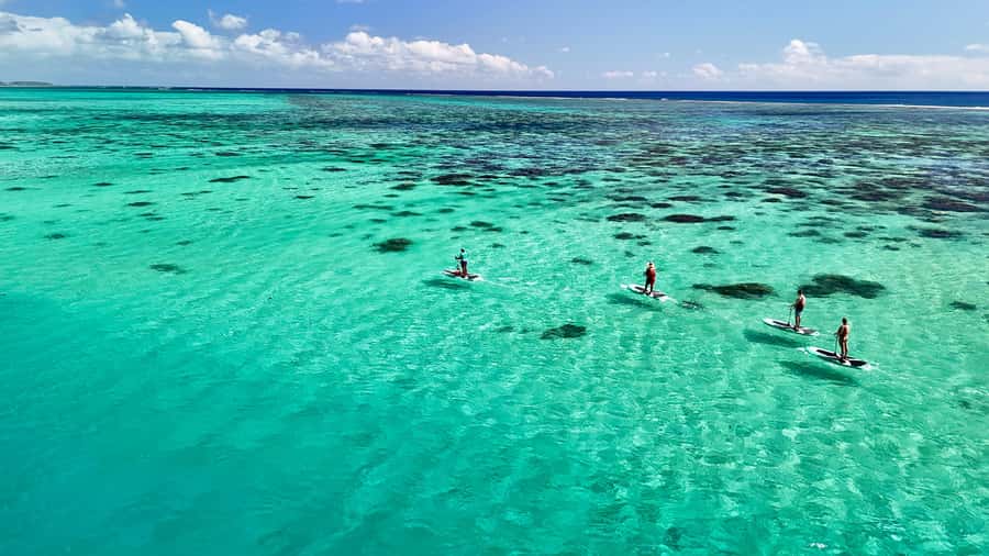 E-Board private tour of Moorea lagoon - The 2-hour route: what the lagoon cruising time really gives you