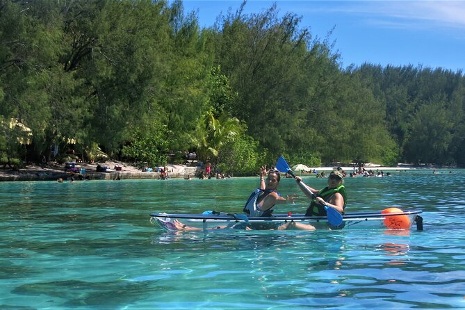 Eco guided excursion to the lagoon of Moorea in transparent kayak 1/2 day morning - Eco-Friendly Rules You’ll Feel Good About