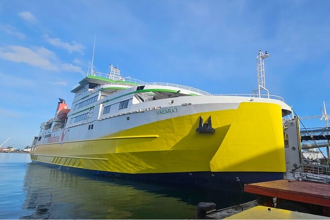 Ferry Transfer between Papeete, Tahiti and Moorea - Key highlights worth timing around