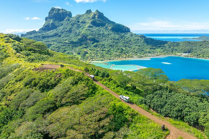 French Polynesia Snorkeling and 4X4 Adventure Tour with Buffet - Mont Popoti: the 4x4 route to Bora Bora’s higher viewpoint