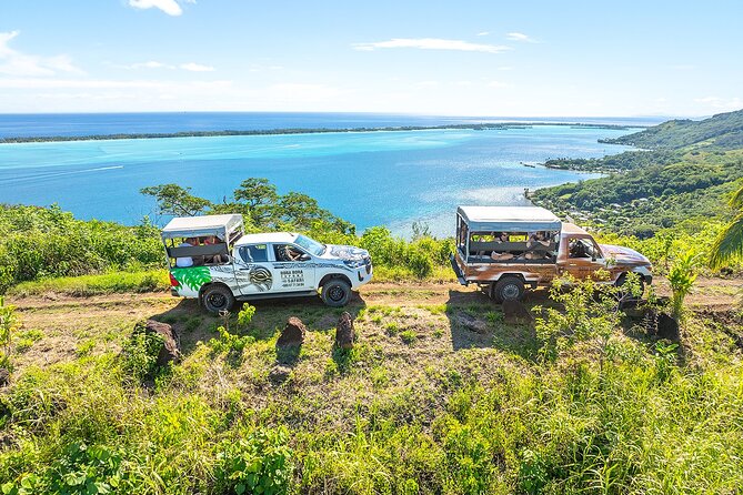 Full Day Combo 4X4 Adventure Tour & Motu FANFAN Pass with Buffet - The extra Bora Bora stories stop: filling in what you see from the road
