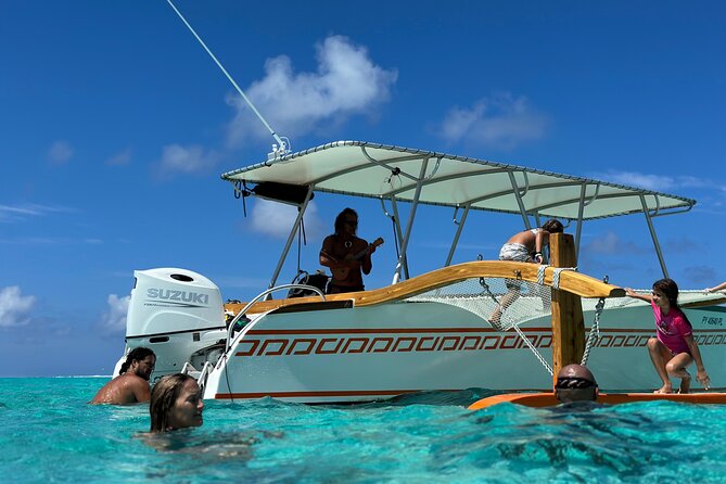 Full Day Lagoon experience with motu lunch - Entering Bora Bora at 9:00 am, on purpose