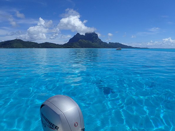 Full-Day Private Boat Tour of Bora Bora Lagoon with Snorkel - The 1-hour refuel break, including food on a motu