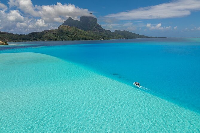 Full Day Solar Boat-Explores Bora Bora at the Rhythm of the Lagoon - Drinks, Fruit, and Comfort During a Full 6 Hours
