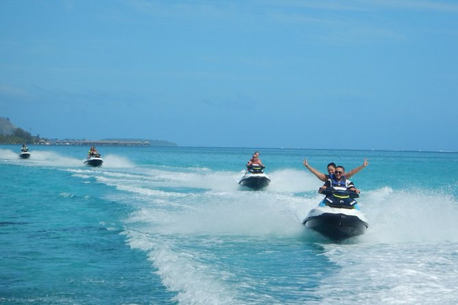 Grand Combo 3H00 of Jetski + 2H30 of Quad - A half water, half off-road day in Moorea
