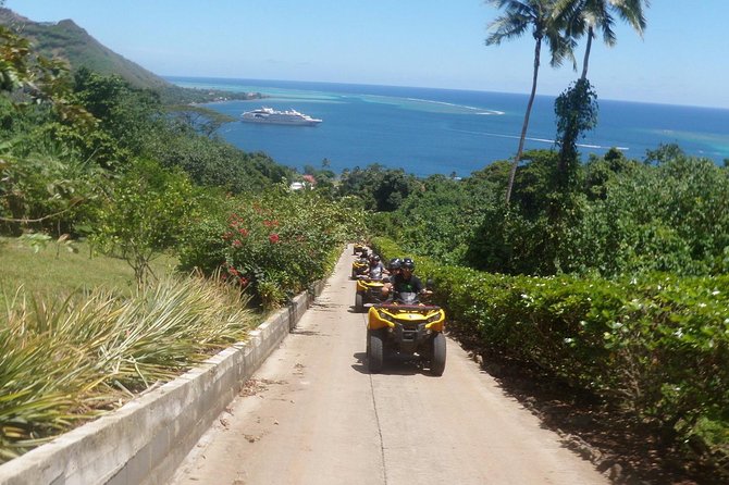 Grand Tour Quad Excursion in Moorea (Single or Two-Seater) - Belvedere Lookout Over Cook Bay and Opunohu Bay
