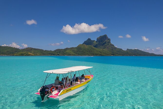 Half a day to discover Bora Bora with O-sea - Reef sharks and stingray sightings, with less crowded timing
