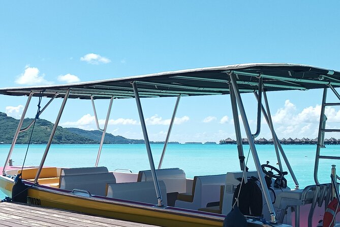 Half a day to discover Bora Bora with O-sea - Views from the outer slope: where lagoon color meets open ocean depth