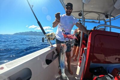 Half-day Big Fishing in Moorea on shared tour