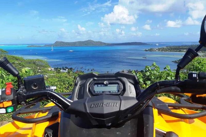 Island Tour & Getaway on the Bora Bora Mountains by Quad / ATV - Amanahune to Rock of Anau: Mount Otemanu Shows Up Close