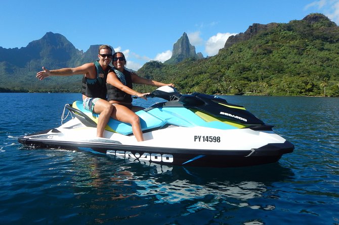 Jet-Ski Découverte 1H00 Jet Ski excursion to Moorea (Single or two-seater) - How the guide keeps it enjoyable for beginners