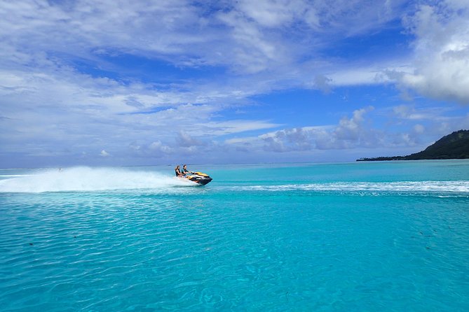 Jet-ski excursion 3 hrs Jet ski excursion to Moorea (single or two-seater) - Quick take: What you’ll notice on this Moorea jet ski excursion