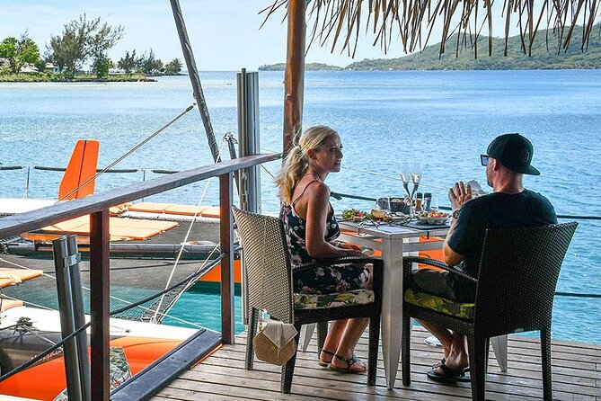 LUXURY PRIVATE Catamaran Bora Bora : Full-Day Trip - Onboard hosting and photos: the hostess touch that makes it feel special