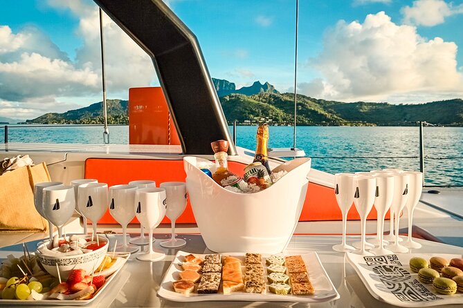 LUXURY PRIVATE Catamaran Bora Bora : The Sunset Escape - The Lagoon Cruise: What You Get Seeing Bora Bora From Water