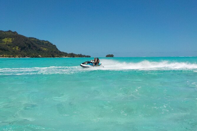 Medium Combo in Moorea of 2 hours of Jetski and 2h30 of Quad - Motu Tiahura: snorkeling over coral garden between motus