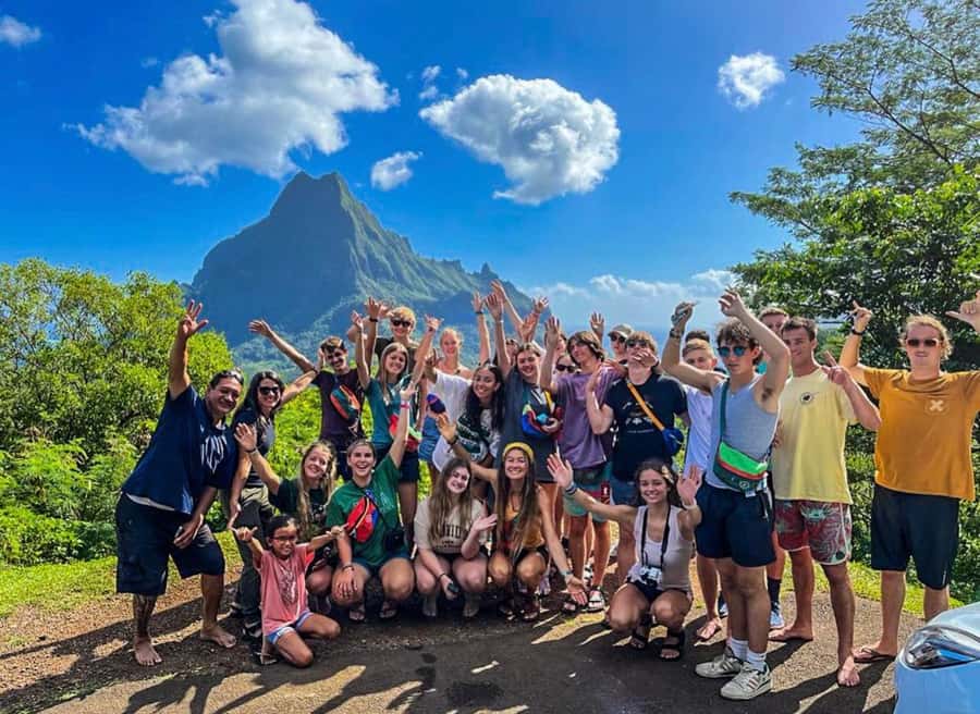 Moorea Cruise Ships: 4x4, Belvedere,Magic Mountain pineaple - Tropical Fruit Platter, Jam Tasting, and the Pineapple Theme