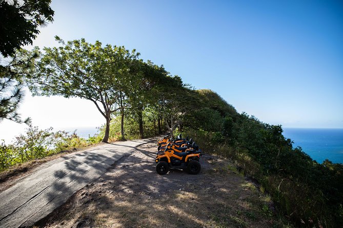 Moorea Explorer Atv Quad Tour - Magic Mountain Overlook and Mount Rotui Views Over Opunohu Bay