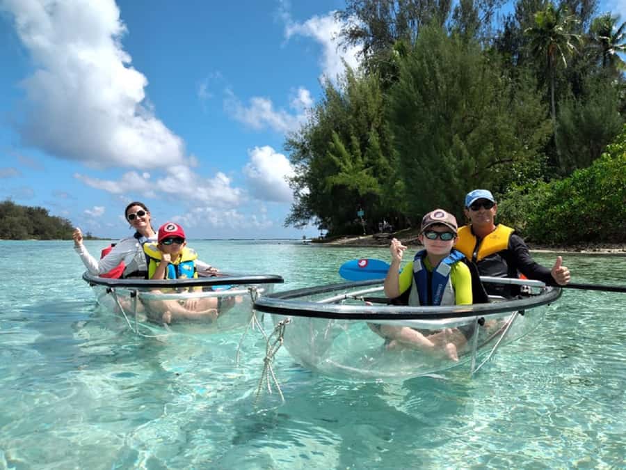 Moorea: Hauru Lagoon 3-hour Guided Kayak Tour with Snack - The kayak segment: turtles, rays, coral gardens, and turquoise water