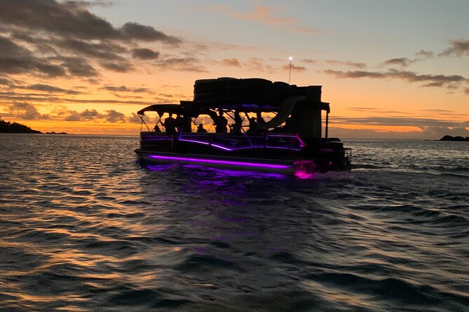 Moorea Sunset Boat Tour - Sunset near two largest private motu islands: how the coastline changes