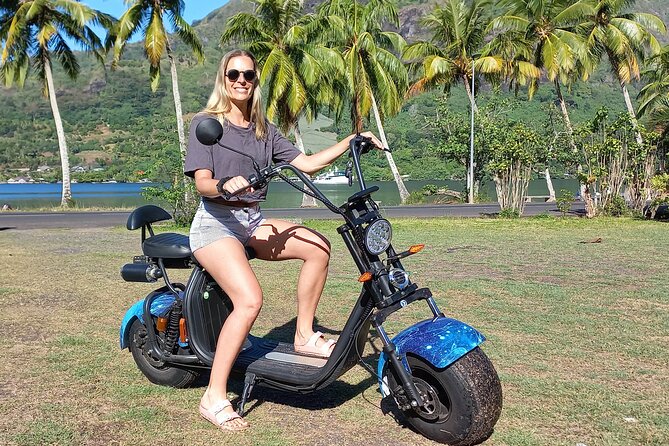Moorea tour in electric citycoco (in autonomy) - Meeting at PK 28, Moorea-Maiao, and getting your scooter ready