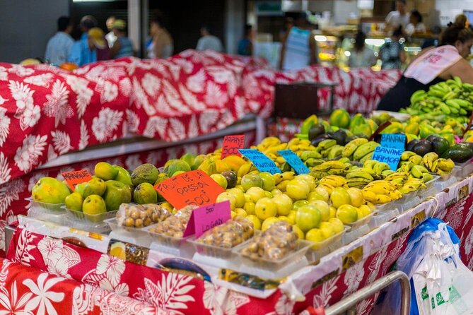 Papeete Market Place - Meeting point and how the tour timing works