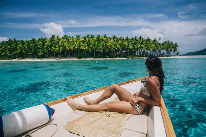 PRIVATE FULL DAY LAGOON TOUR - Bora Bora Cultural Lagoon Tour - Motu lunch: a Polynesian meal on a family island