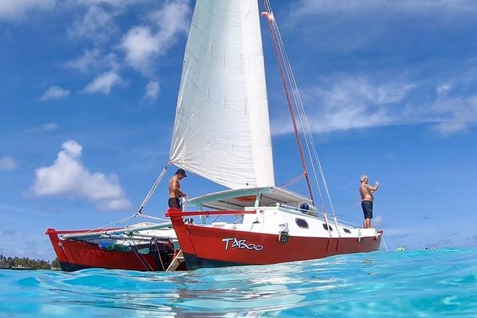 PRIVATE Full Day Tour : Moorea Snorkeling & Sailing on a Catamaran named Taboo - Key points you will care about