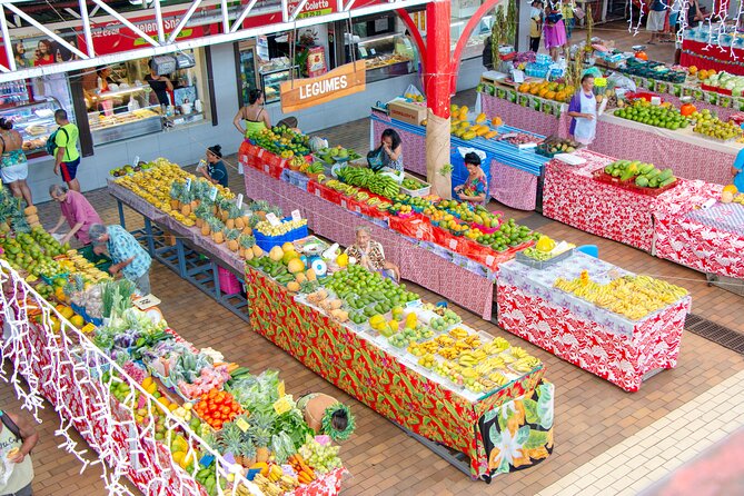 Private Half Day Tour: Papeete and Nature of Tahiti east coast - Papeete start: Municipal Market, city hall, and Cathedrale Notre-Dame