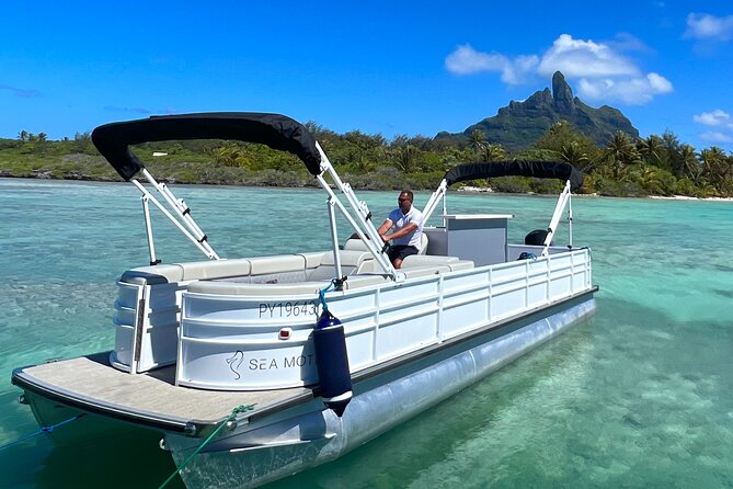 Private Lagoon Tour on a Prestigious Pontoon Boat in Bora Bora - The Floating Lounge: Bar, Coffee, Towels, and Comfort