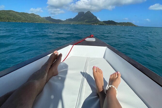 Private sunset cruise in Bora Bora - Private Lagoon Time From Matira, with a 4:00 pm Start