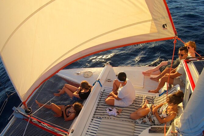 PRIVATE Sunset Cruise : Moorea Sailing on a Catamaran named Taboo - Weather reality: when the sunset plan changes