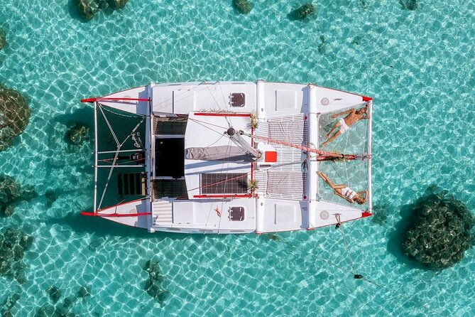 PRIVATE Sunset Tour: Moorea Snorkeling on a Catamaran named Taboo - Taboo on Moorea Lagoon, what makes this outing work