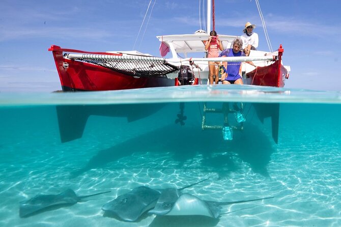 PRIVATE Sunset Tour: Moorea Snorkeling on a Catamaran named Taboo - The boat experience: comfort on Taboo matters more than you think