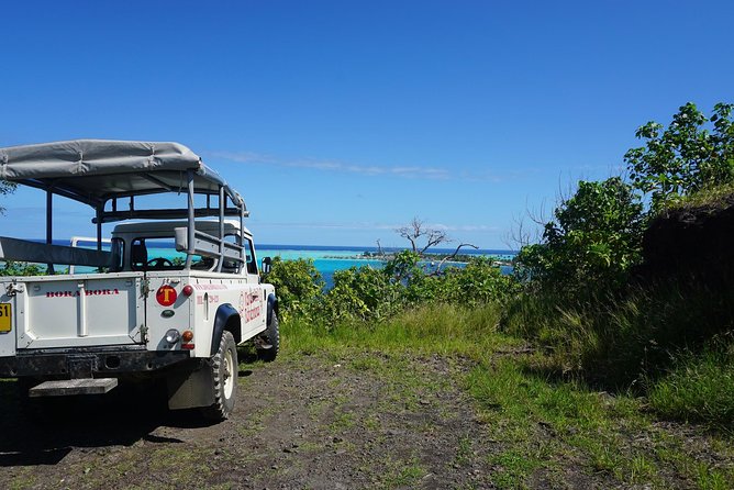 Private Tour: Bora Bora by 4WD - Amanahune Bay and turquoise lagoon viewpoints: timing your photos